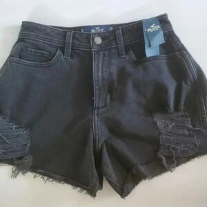 Hollister Curvy High-Rise Vintage Shorts